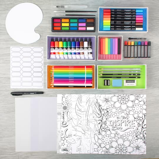 ArtSkills® Art Set with Drawer Storage Organizers